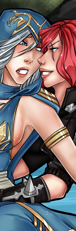 Sex Commission. Ashe and Katarina from League pictures