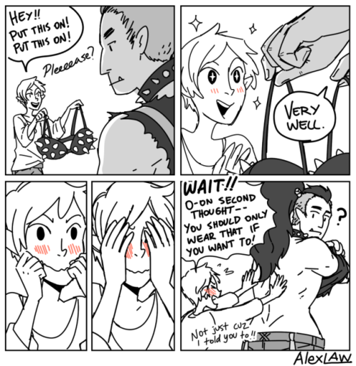cute-blue: Elf & OrcInstagramTwitter Somehow managed to keep this technically sfw, so x-blogging