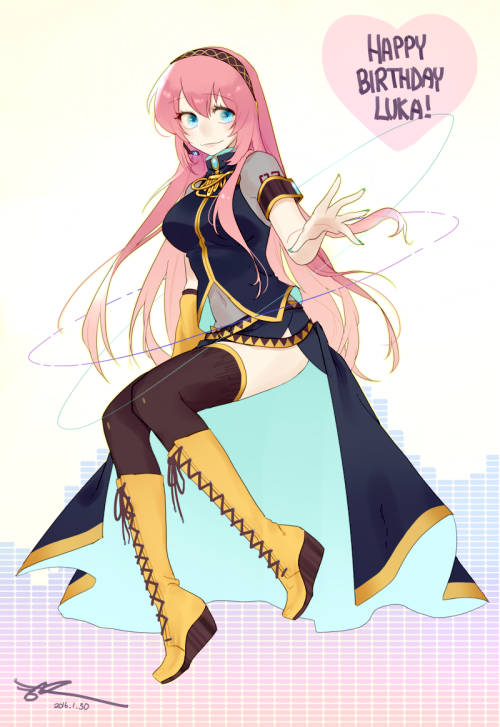 hakeism:  Luka was released Jan 30, 2009! //0//  I remember when her demos had come out and I fell in love immediately 