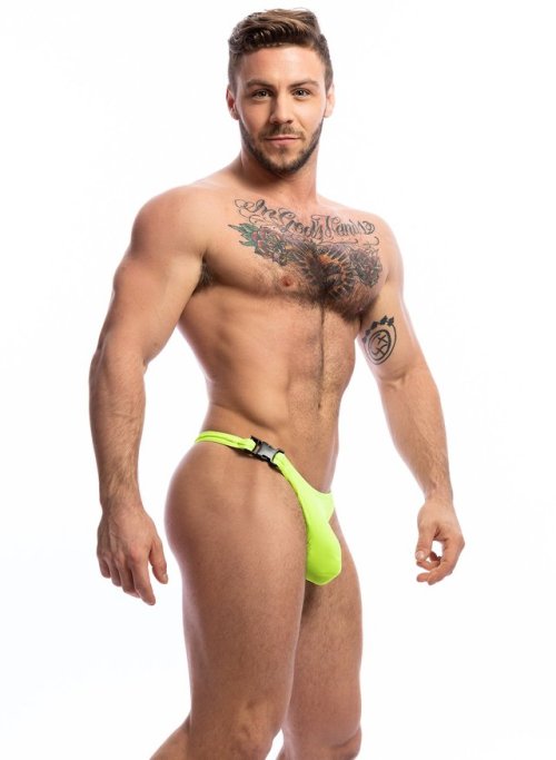 The Fire Island Thong is BACK!  Sexy, extra thin fabric, designed to hug and accentuate the goo