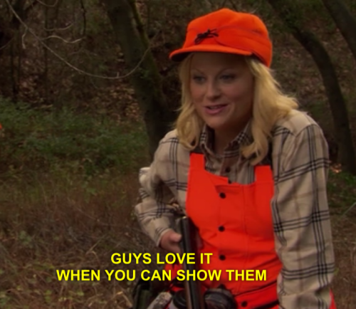 neverstopsatall:leslie knows my ambition in life