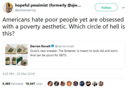 thethetwistedone:  niggazinmoscow: It’s the circle where people pretend the American Dream is real so want the aesthetic that shows they worked their way out   Yall spending hundreds for Forest Gump’s old shoes?