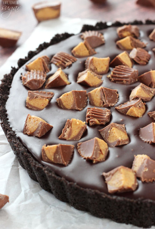 foodffs:  Reeses Chocolate Peanut Butter TartReally nice recipes. Every hour.Show me what you cooked!