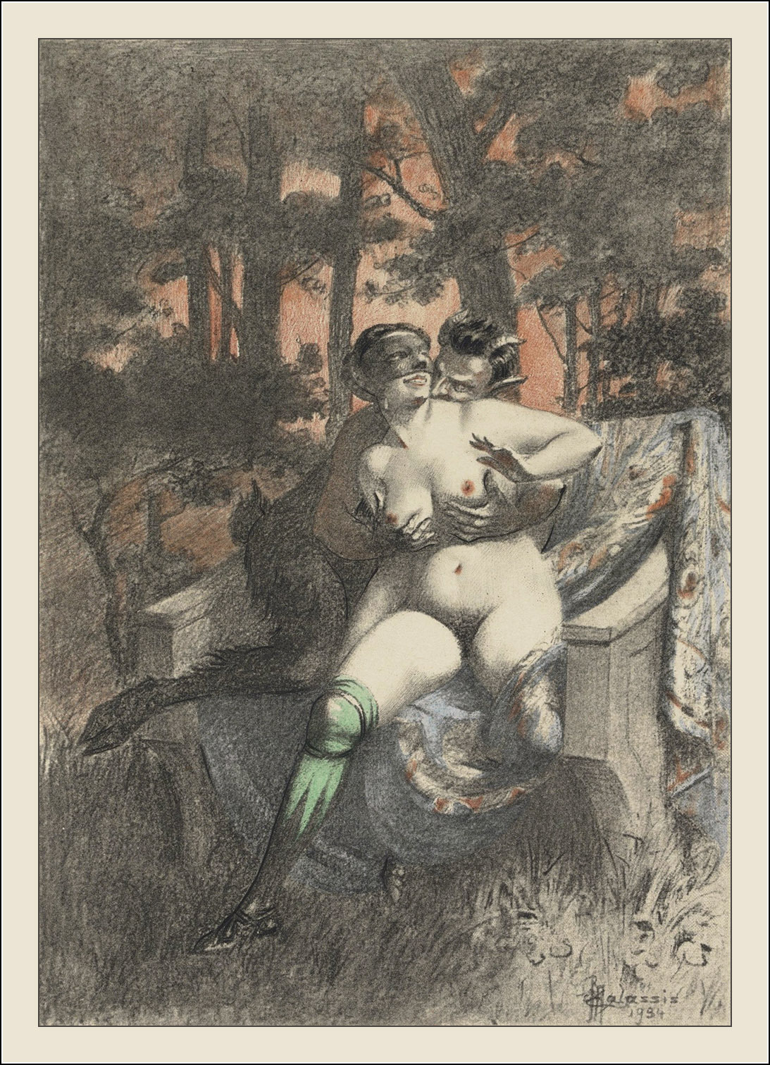 vensuberg:Edmund Malassis, Vie des Dames Galantes
