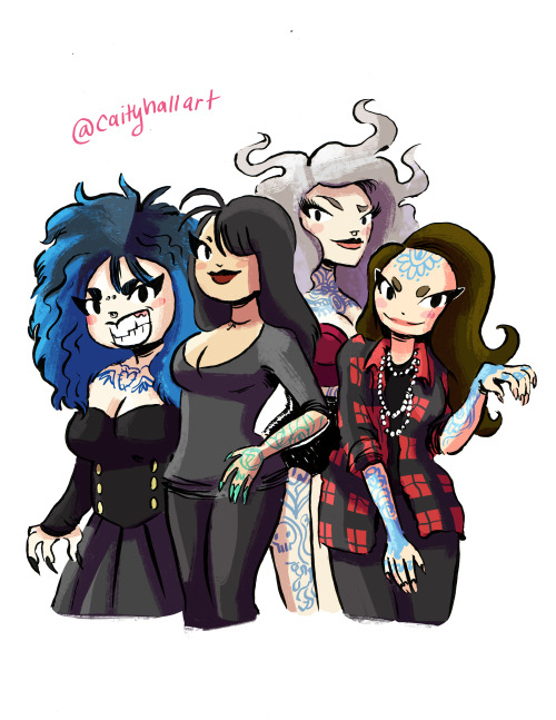 Inked some inked witches from Season 8 of Inkmaster! I gotta say, I’m really enjoying this season; i