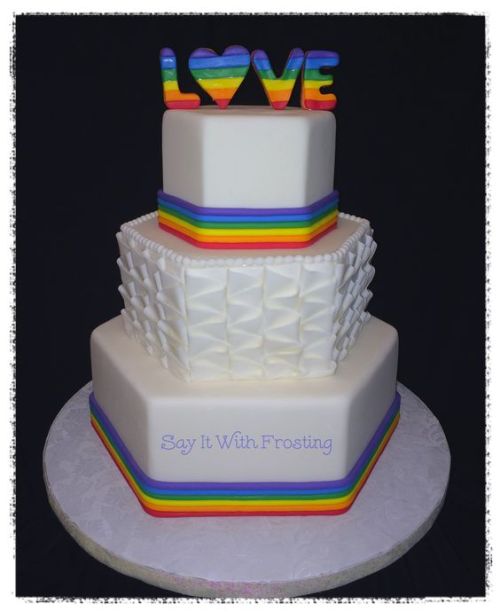 mysteriouslyhopefulstranger: rainbowcolorfulbrightful: Rainbow cakes @spectrum-skull