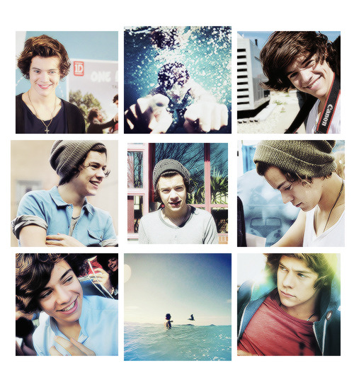 endtochange:  Harry Styles + Blue 