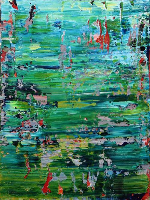 Koen Lybaert (Belgian, b. 1965, Wilrijk, Belgium) - County Kerry (Abstract N° 2556), Paintings: Oil 