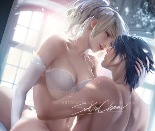 sakimichan - Lunafreya X Noctis from FF15 for this term hetero...