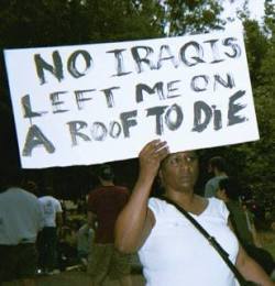 blackamazon:  provocatoria:  fuckyeahmarxismleninism:  From Bryan Pfeifer: Today is the 8th anniversary of Hurricane Katrina; there are still tens of thousands of mostly Black people displaced across the U.S., and many poor people in New Orleans are still