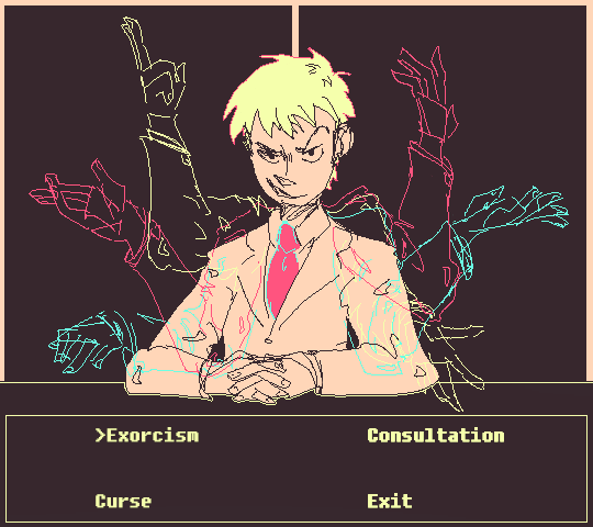 caffeleda:every time i hear reigen’s theme i just think of a shady rpg shop &amp; i think that’s jus