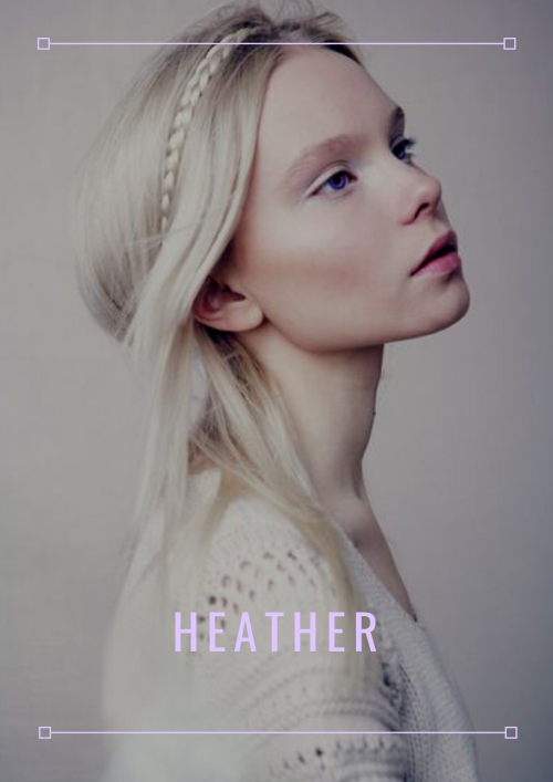 briarfox13: Heather Aesthetic Posters 