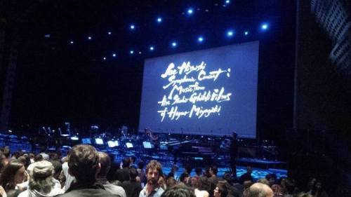 Memories from Joe Hisaishi’s symphonic concert (Studio Ghibli) in Paris, 2 days ago ! Such an amazin