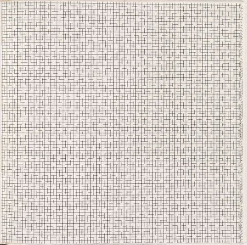 Sol LeWitt,  from the portfolio, Grids, Using Straight, Not-Straight &amp; Broken Lines in 
