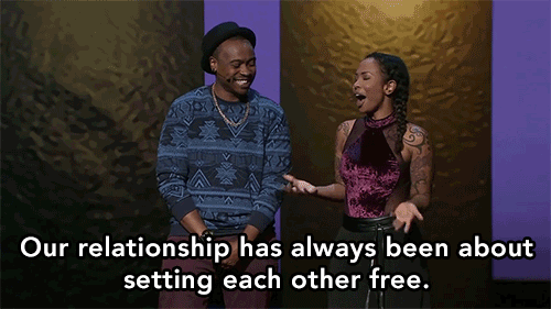 Tiq and Kim Katrin Milan are relationship goals.The two activists met on Facebook and exchanged 3,00
