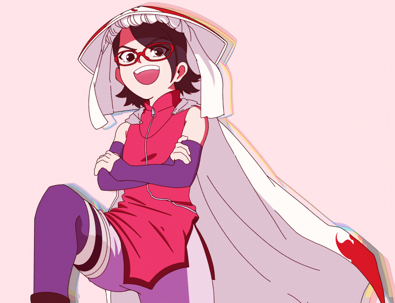 Omoi said ashy rights! — SARADA UCHIHA for HOKAGE 2k21!