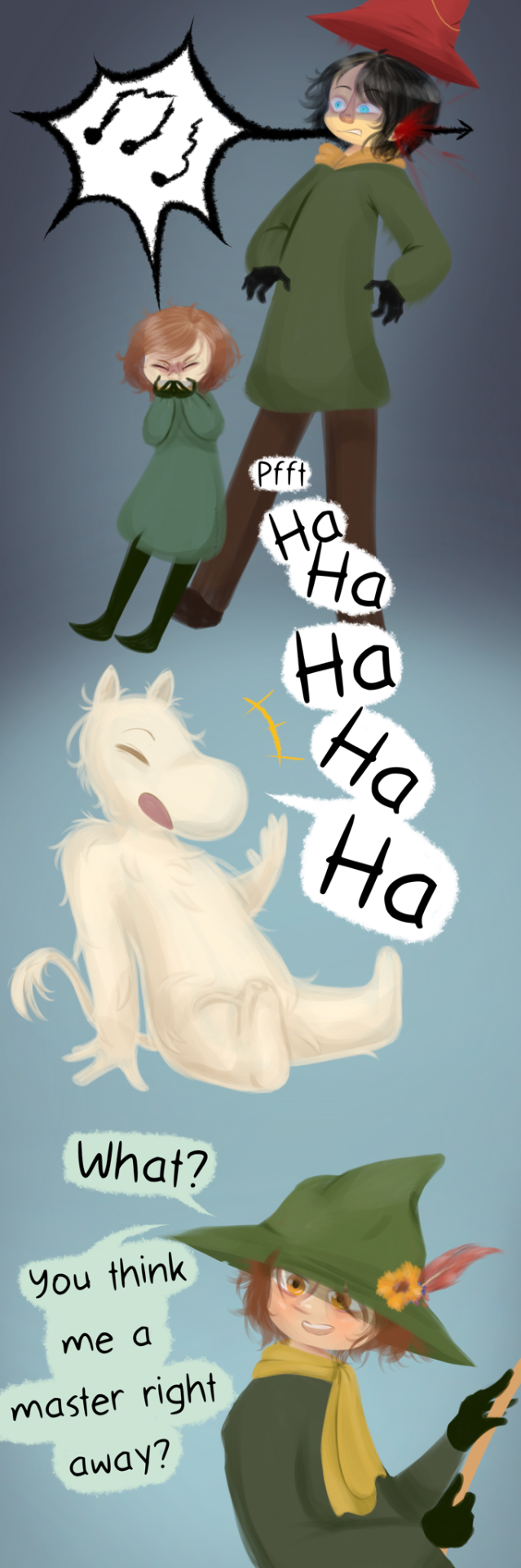 Just My Idea Of How Snufkin Got His Harmonica!