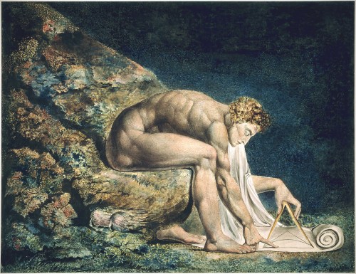 Newton, 1795 by William Blake (English, 1757–1827)