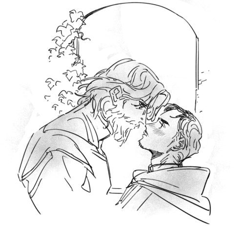 Lothar/Khadgar doodles