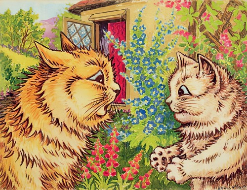 Louis Wain - Cats in a Garden 