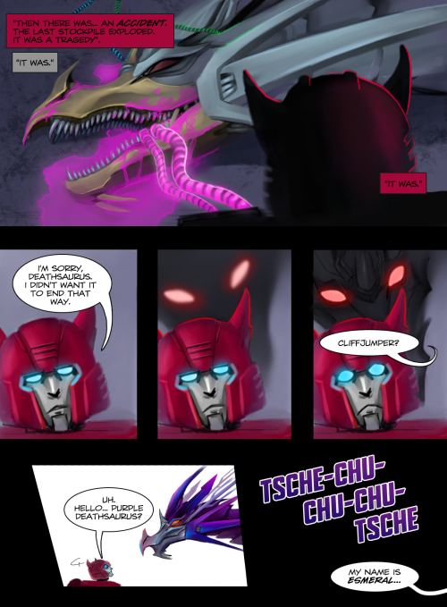 I read Transformers Galaxies#6 so&hellip; a quick comic because I still hope to see Esmeral in reboo