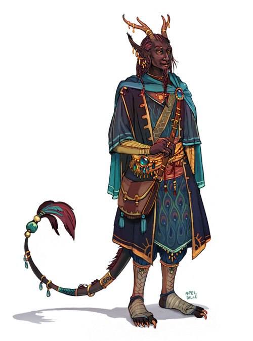 Finally finished this! Surkesh, looking all fancy in some new clothes