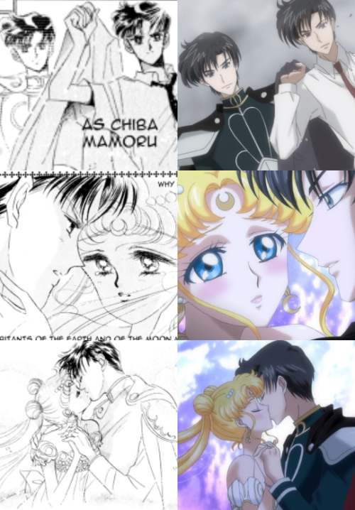 avi-chan-world:Sailor Moon Manga Act 9 vs Sailor Moon Crystal Act 9