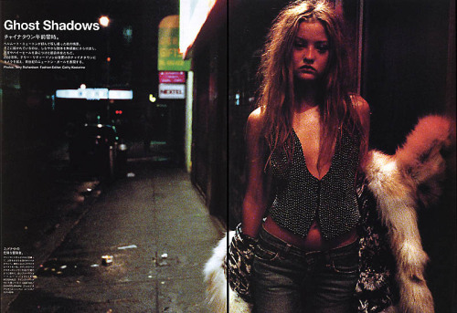 trashy-ingenue:‘Ghost Shadows’ Vogue Japan, September 2002Devon Aoki by Terry Richardson