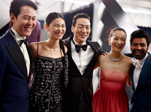 ANUPAM TRIPATHI, KIM JOO-RYOUNG, PARK HAE-SOO, LEE JUNG-JAE, JUNG HO-YEON28th Annual Screen Actors G