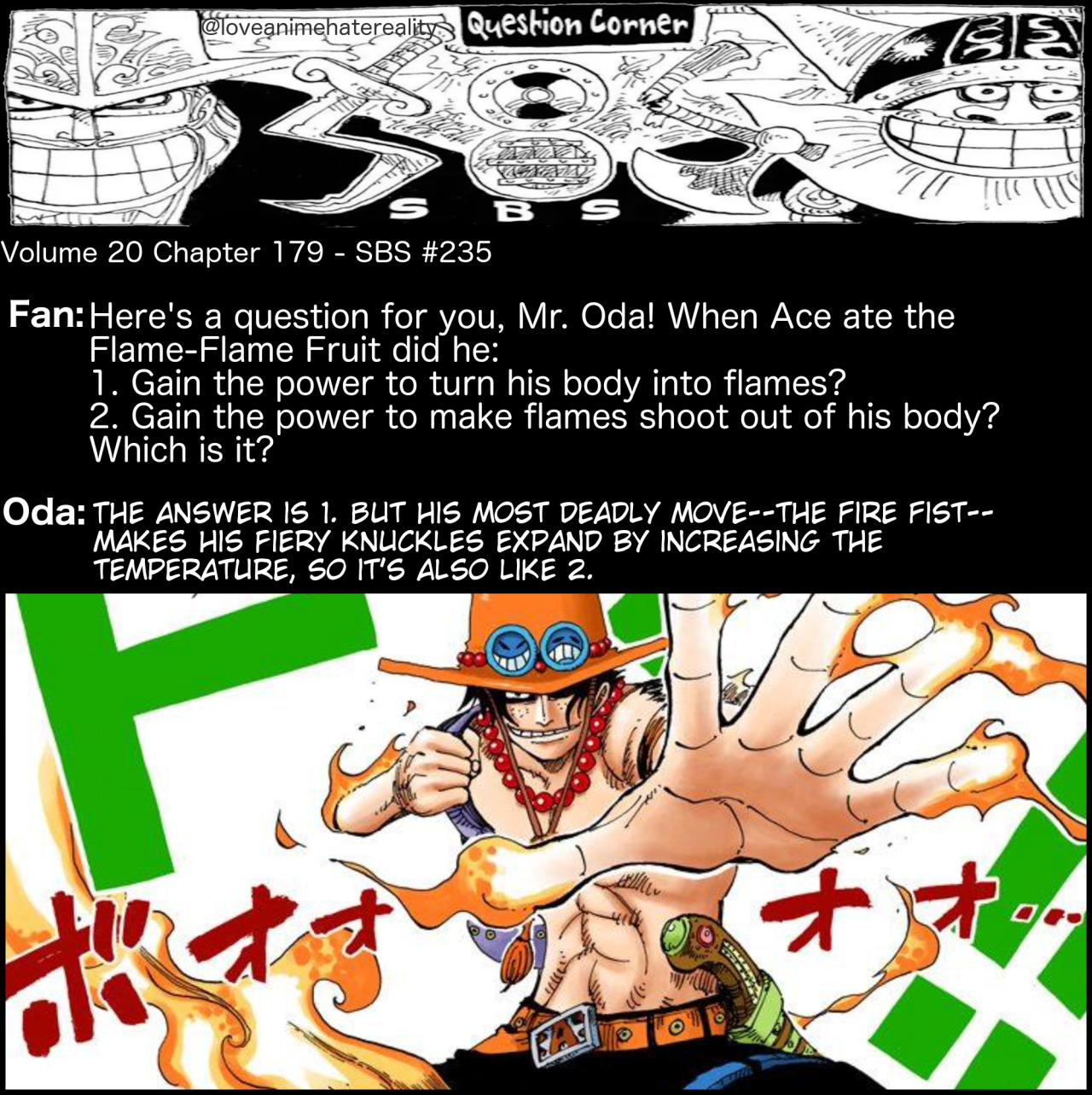 Everything Wrong With Debunking One Piece Sbs 235 Ace S Df