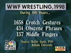 jonahadkins:  WWF Wrestling, 1998   I MISS THE ATTITUDE ERA! Today&rsquo;s fucking PG generation pisses me off. FUCK YOU CENA FOR KILLING THIS FOR ME!