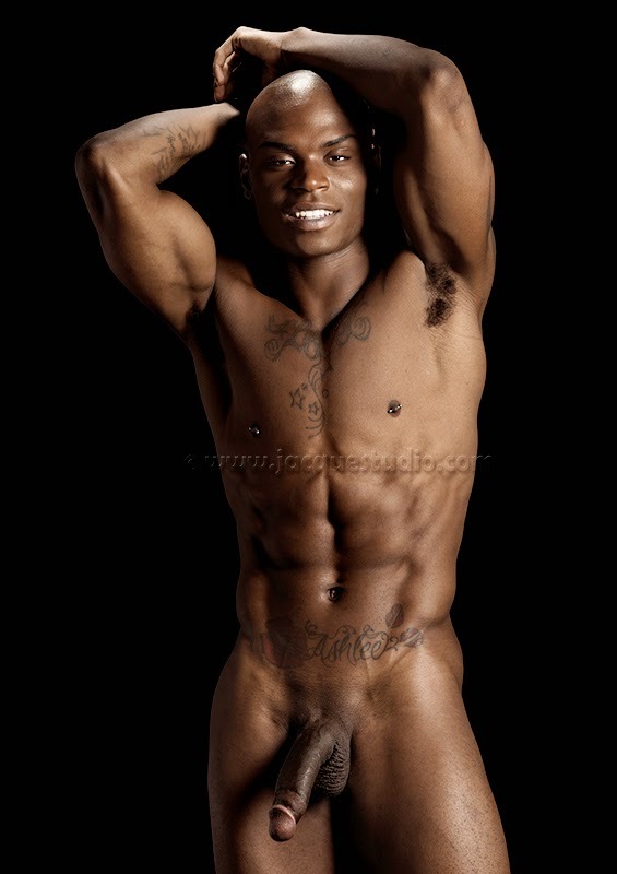 dominicanblackboy:  Sexy tatted stud Antonio hot muscle fat ass posted up wit all