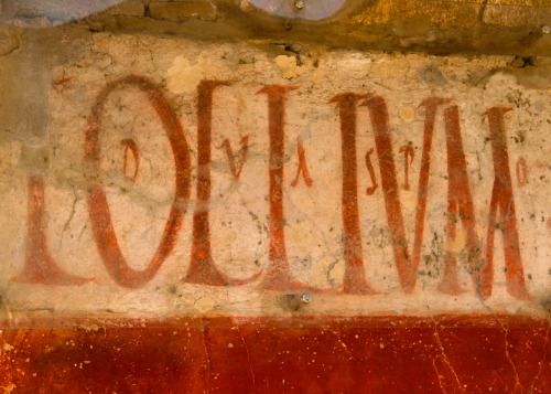 magictransistor:Ancient Graffiti in Pompeii