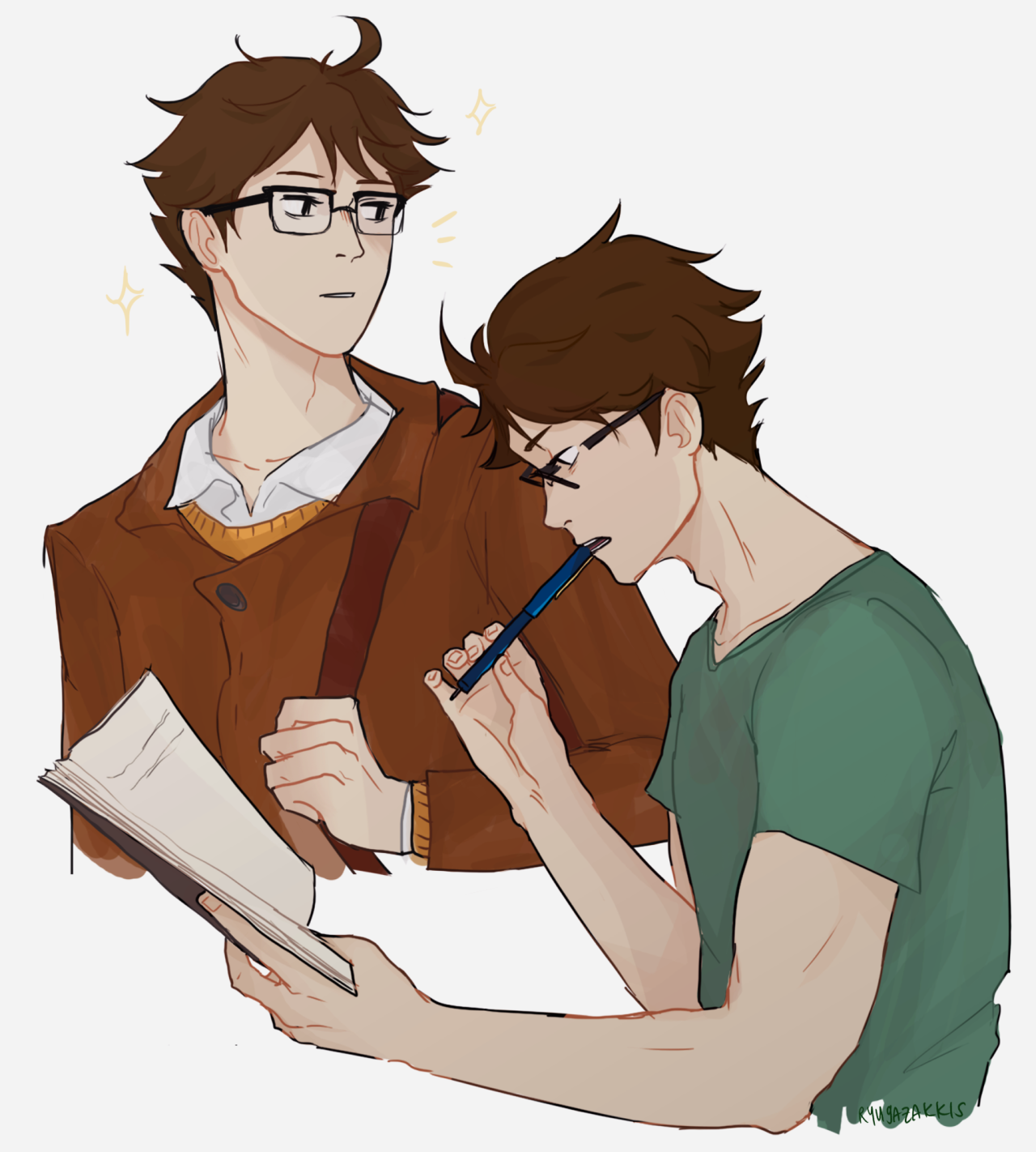 ryugazakkis:  can u believe this /////// ;; gosh 