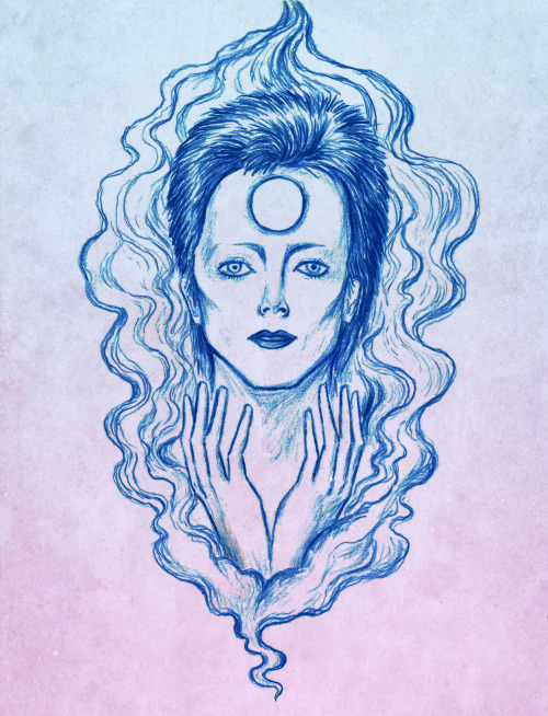 rachelbennettdraws:  BOWIE FOREVER 