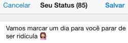 chama no probleminha