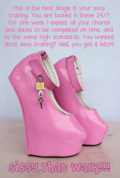 Become a woman, feminize yourself and accept your female self.