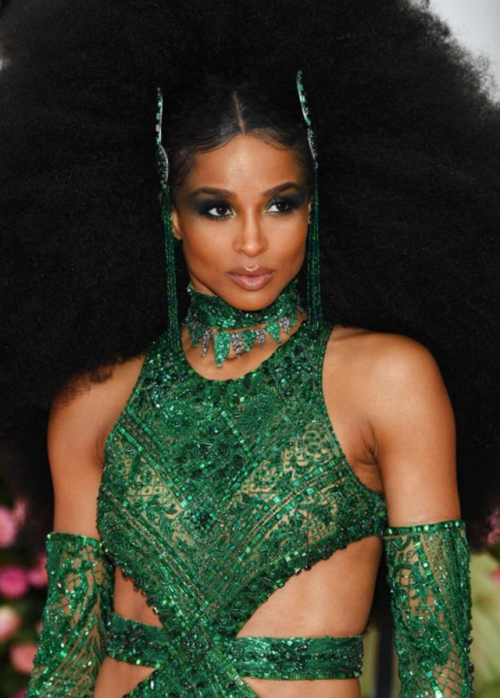 glowdetails:Ciara at The Met Ball 2019 