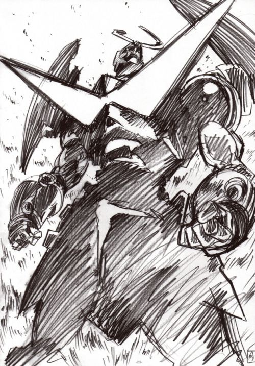 as-warm-as-choco: GURREN LAGANN / Official Art by HIROYUKI IMAISHI (part 14)