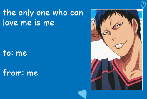 leonlimey:yamazakiz-deactivated20140714:a compilation of Kurobasu Valentine’s Day Cards I made to le