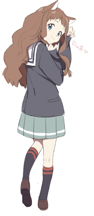 animexfavorites:  Shindo Ai-chan ☆ Kyoukai no Kanata | JonathanHOBAK [pixiv] 