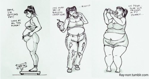 XXX ray-norr: “The Weight Gain of Jenny Weng” photo