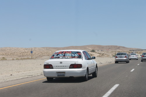 kenleemo:  EDC Post #2: On the road to EDC…all of the beautiful people I saw on the road with me! There were probably twice as many, but I didn’t get pictures of everyone. But if you saw an Infiniti passing you up honking with a white girl waving
