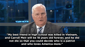 mercifulhomo:  texnessa: mediamattersforamerica: WOW. Watch these 3 minutes from Dallas sportscaster Dale Hansen talking about what Trump doesn’t understand about the national anthem and the right to protest. Compare this to any right-wing media whining