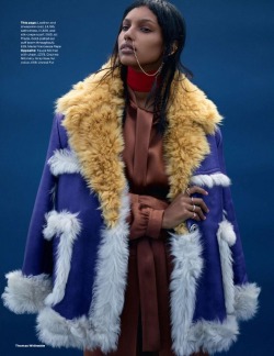 yagazieemezi:  Jasmine Tookes. Elle UK September