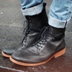 digitaldowntown:  My favorite black boots from @jdfisk… Would you wear them?