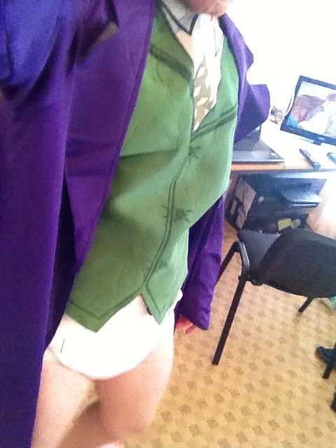 Porn Pics diaper-scort:  Found my joker costume !