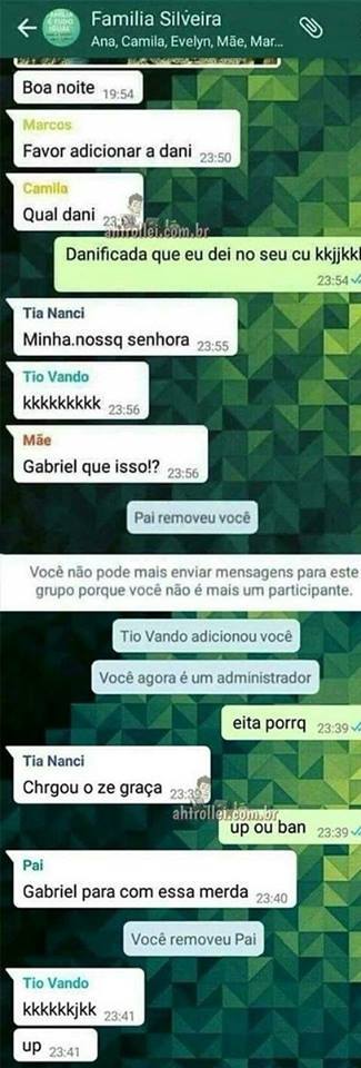 Eu sou o tio Vando