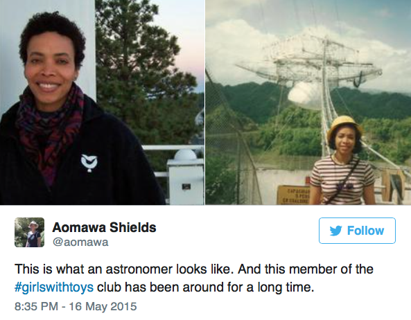 micdotcom:   #GirlsWithToys proves women belong in science  In a recent interview