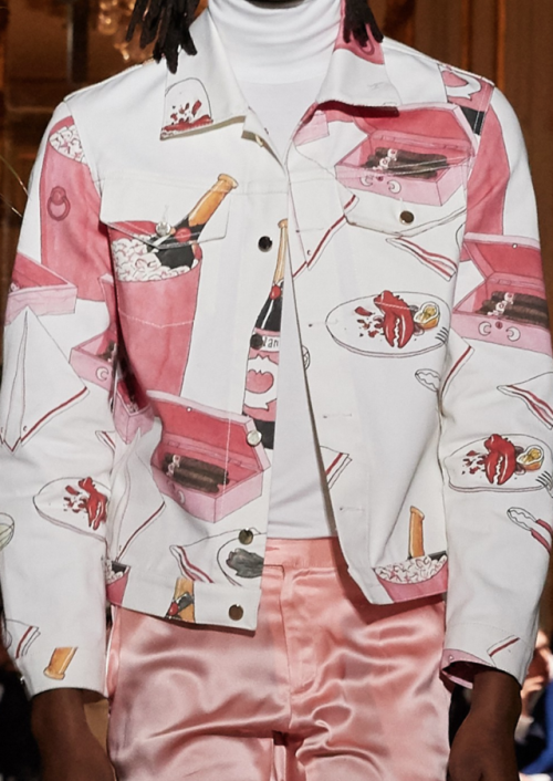 glowdetails:details @ casablanca fall 19 menswear